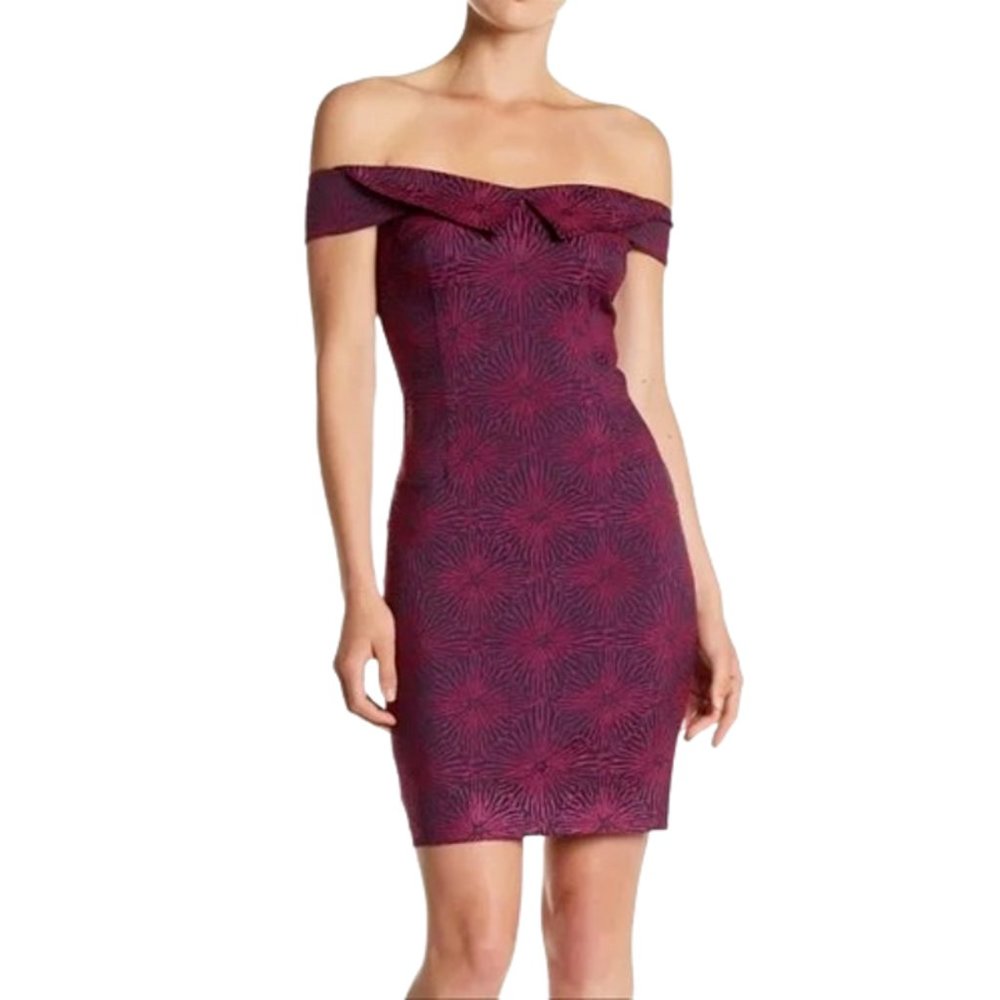 Brand new Opening Ceremony Size 6 Purple Off Shoulder dress